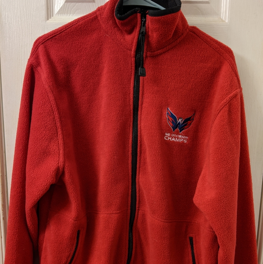 Washington capitals fleece jacket